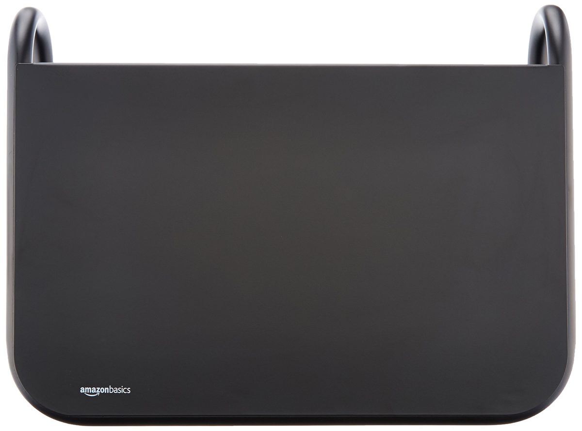 AmazonBasics Metal Monitor Stand, Black, 8-Pack