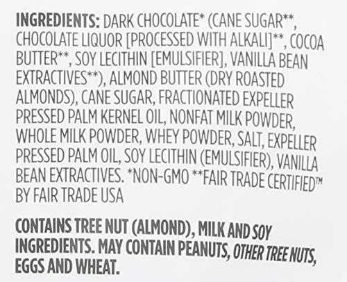 365 Everyday Value, Dark Chocolate Mini Almond Butter Cups, 4.7 oz