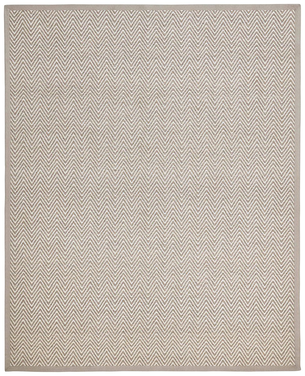 Rivet Elevated Chevron Patterned Rug