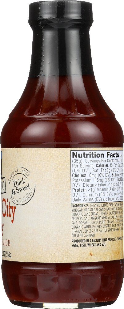 365 Everyday Value, Organic Kananas City Love Barbecue Sauce, 19.5 Ounce