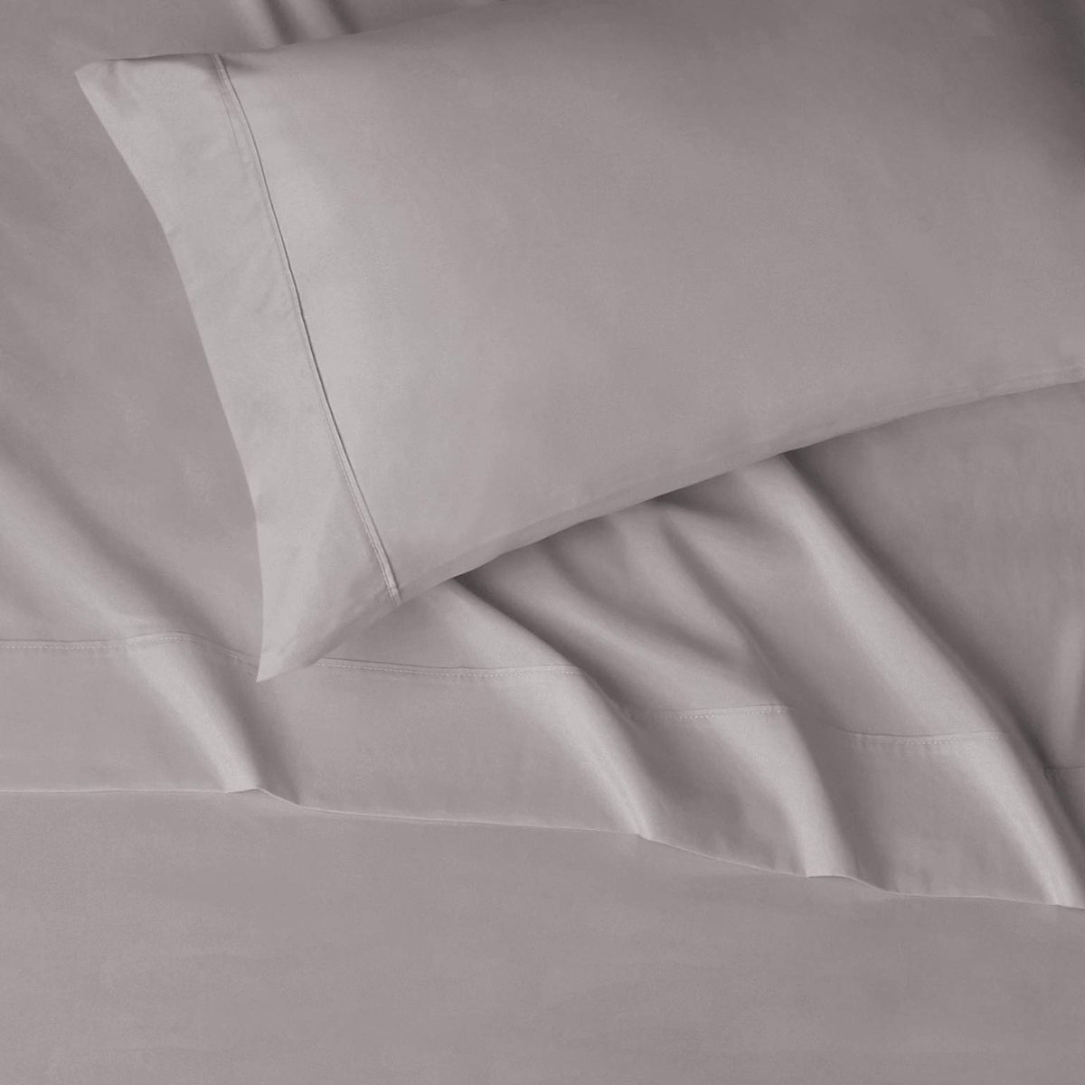AmazonBasics Lightweight Super Soft Easy Care Microfiber Sheet Set with 16" Deep Pockets - Twin, Dark Grey