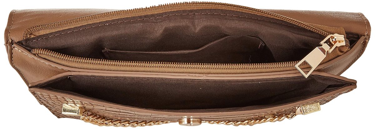 Flavia Women's Clutch (Kahki)