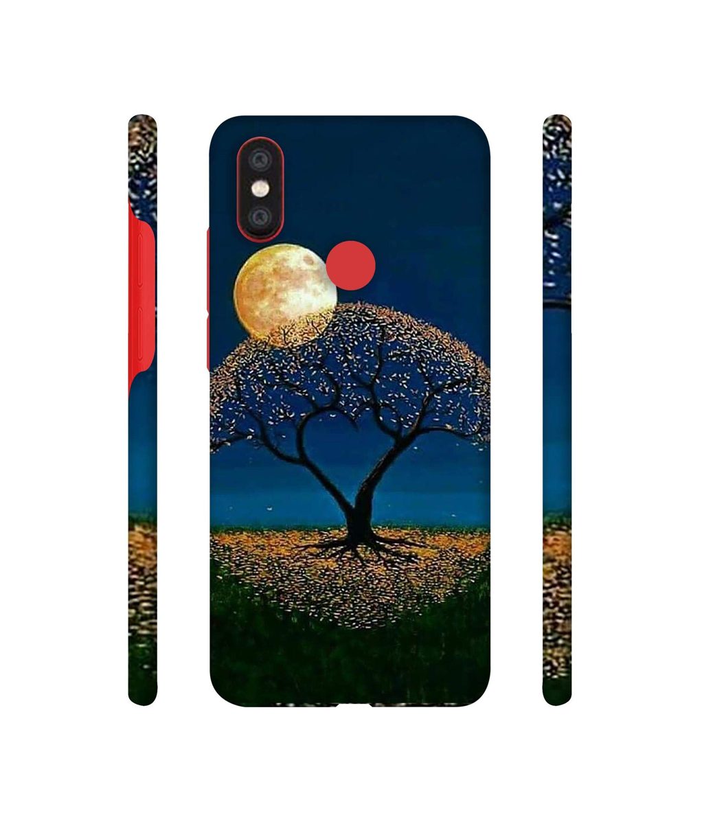 Amazon Brand - Solimo Designer Dark Night View 3D Printed Hard Back Case Mobile Cover for Xiaomi Mi A2