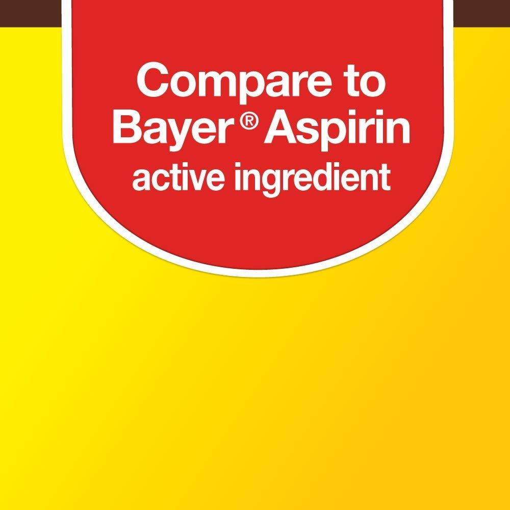 Basic Care Aspirin Regular Strength Tablets 325mg, 500 Count