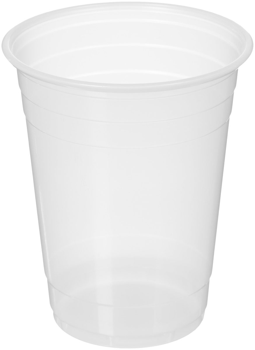 AmazonBasics Plastic Disposable Party Cups, 473 ml /16 fl. oz. Pack of 240