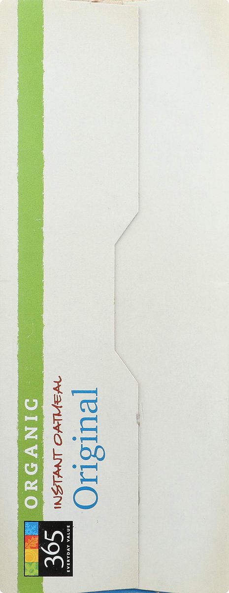365 Everyday Value, Organic Instant Oatmeal Original, 11.2, 8 ct