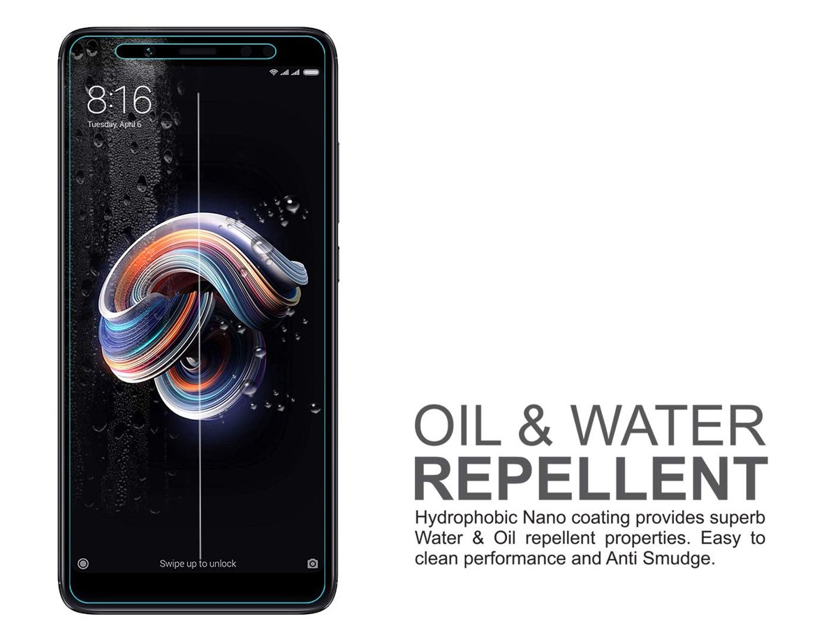 Amazon Brand - Solimo Tempered Glass for Redmi Note 5 Pro with Installation Kit (Clear)