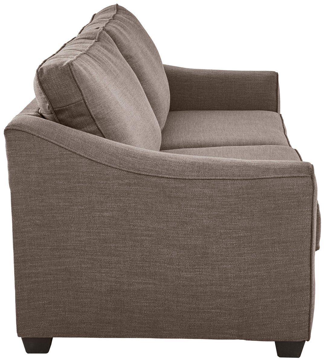 Amazon Brand – Ravenna Home Kristopher Modern Flared Arm Sofa, 88"W, Pewter