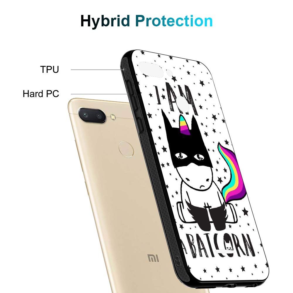 Amazon Brand - Solimo Designer Batcorn Printed Hard Back Case Mobile Cover for Xiaomi Redmi 6A (D1245)