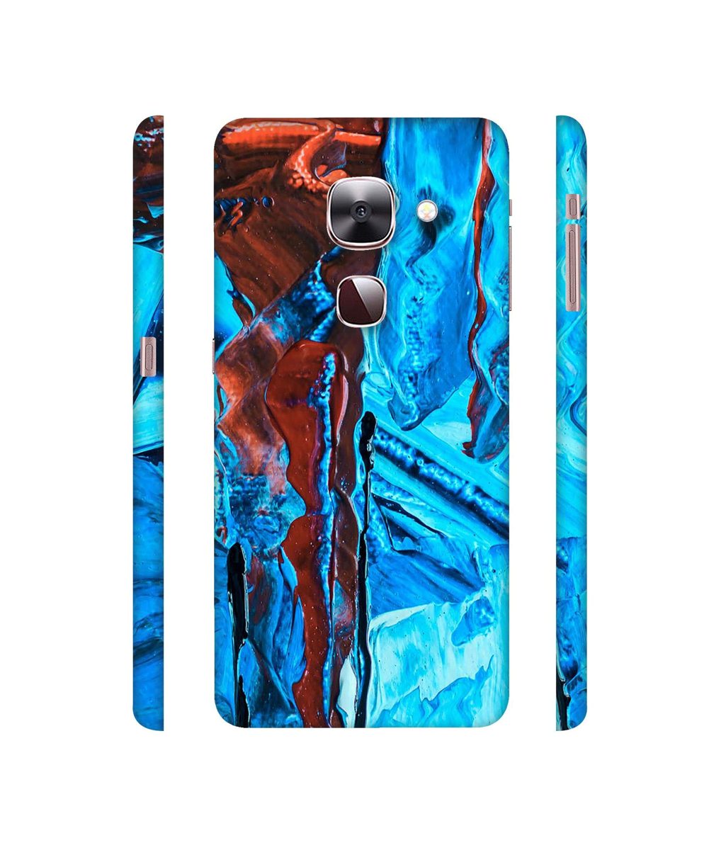 Amazon Brand - Solimo Designer Zik Zak Color Mixing 3D Printed Hard Back Case Mobile Cover for LeEco Le Max 2