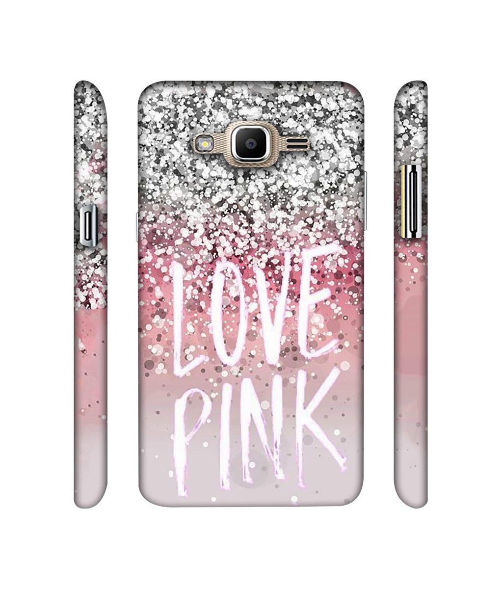 Amazon Brand - Solimo Designer Love Pink 3D Printed Hard Back Case Mobile Cover for Samsung Galaxy J2 Prime