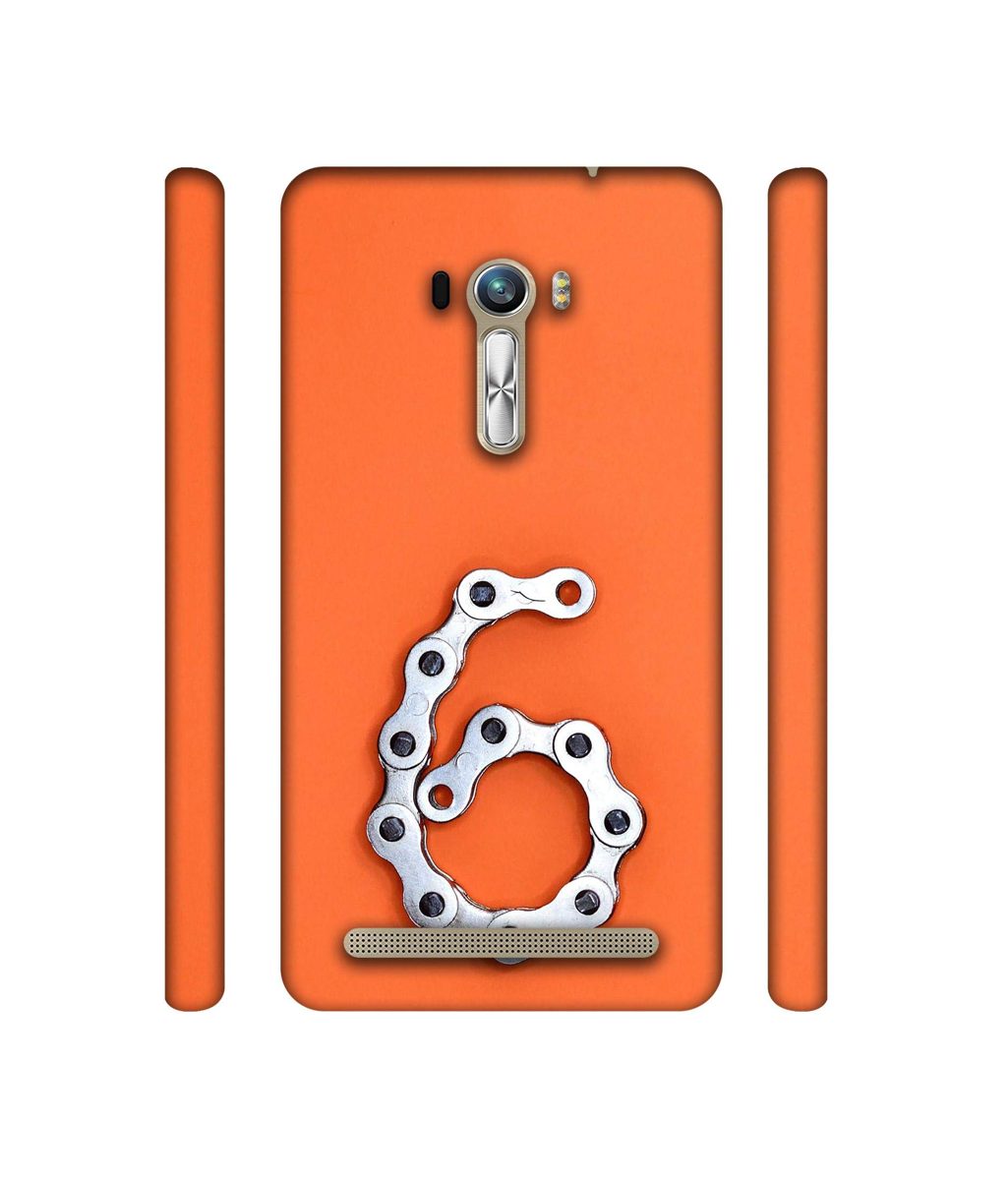 Amazon Brand - Solimo Designer Number Six 3D Printed Hard Back Case Mobile Cover for Asus Zenfone Selfie ZD551KL