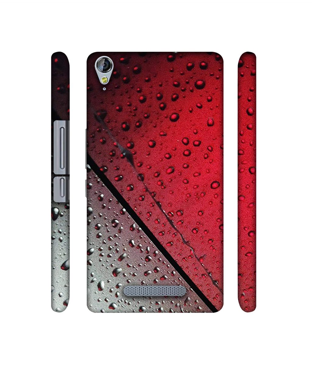 Amazon Brand - Solimo Designer Water Drop On Glass 3D Printed Hard Back Case Mobile Cover for Micromax Canvas Juice 3Plus Q394