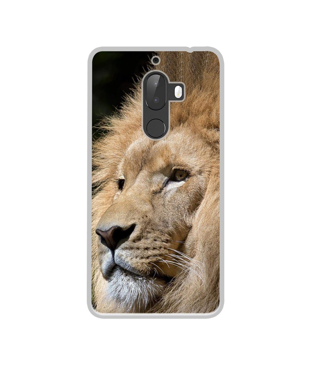 Amazon Brand - Solimo Designer Lion UV Printed Soft Back Case Mobile Cover for 10.or G