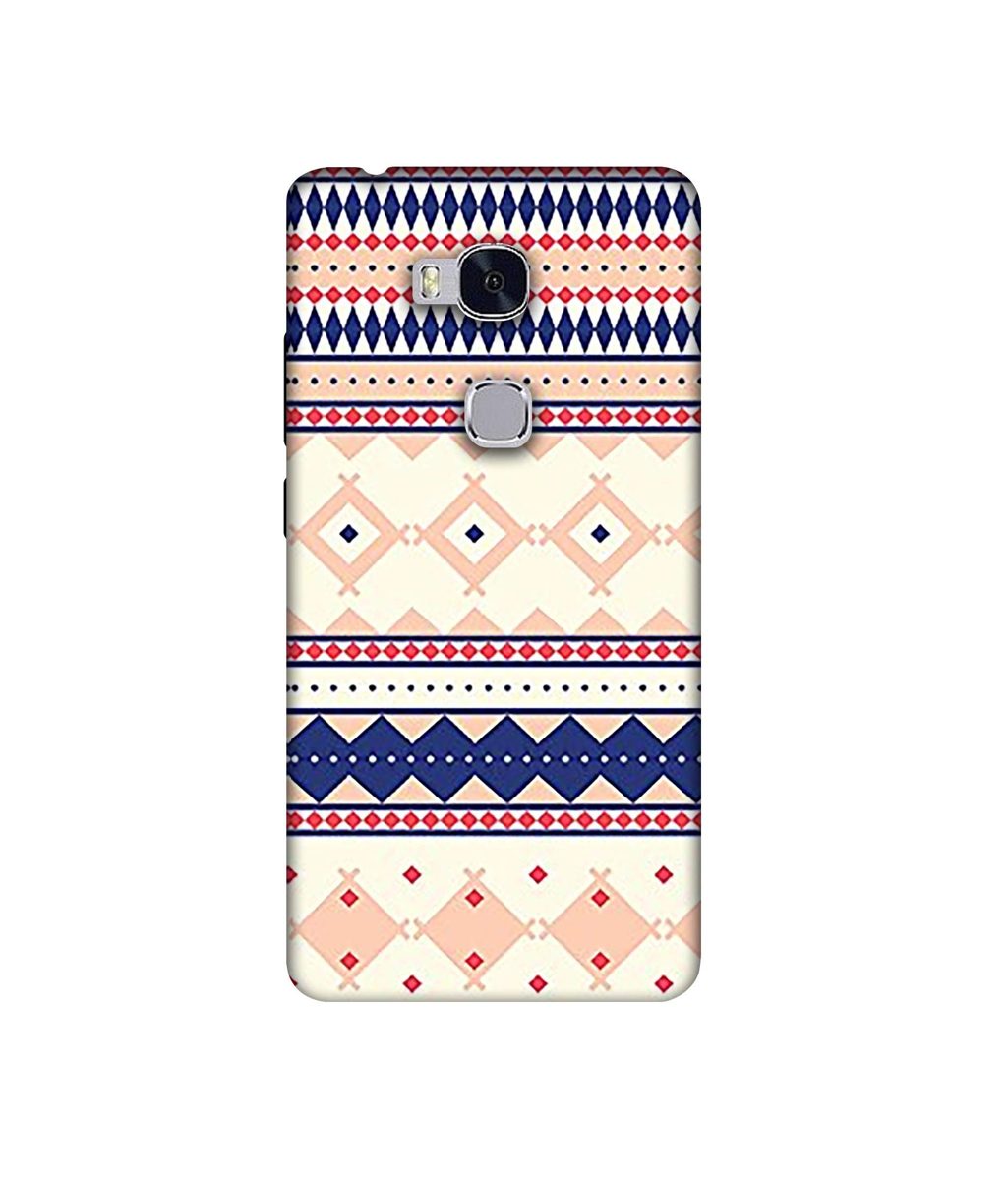 Amazon Brand - Solimo Designer Multi Shape Patterns 3D Printed Hard Back Case Mobile Cover for Huawei Honor 5X