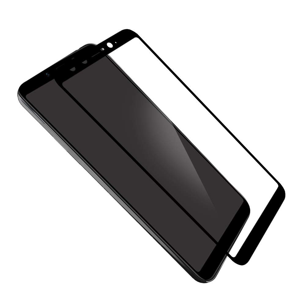 Amazon Brand - Solimo Full Body Tempered Glass for Mi A2, with Installation kit