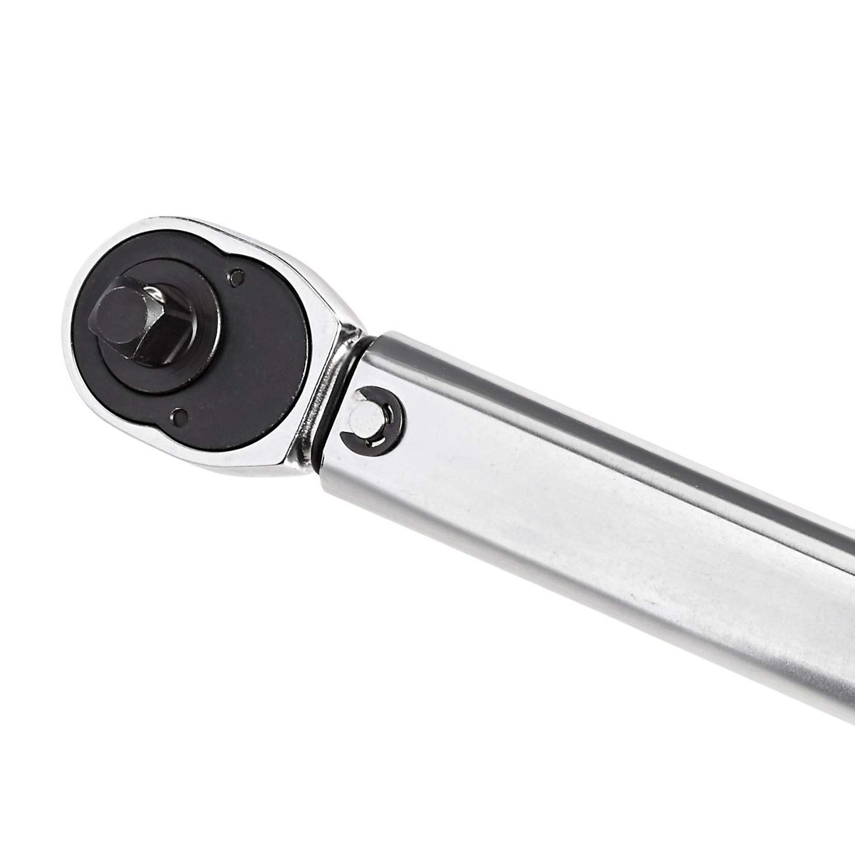 AmazonBasics 1/2-Inch Drive Click Heavy-Duty Torque Wrench - 25-250 ft.-lb, 33.9-338.9 Nm (Renewed)
