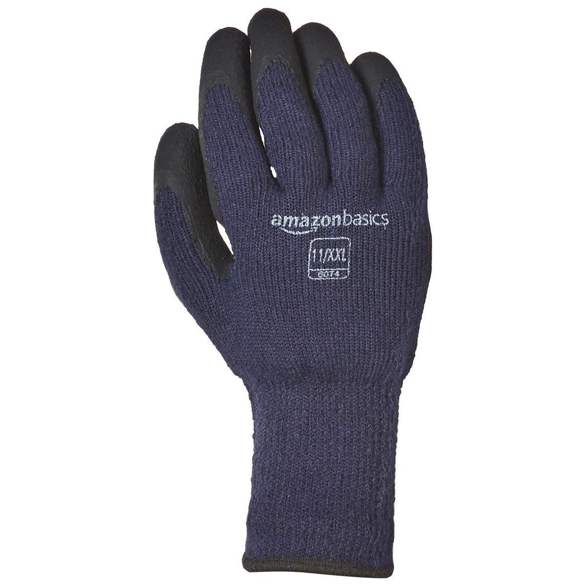AmazonBasics Foam Latex Coated Acrylic Liner Winter Gloves with Touch Screen Capability - Size 9 / L
