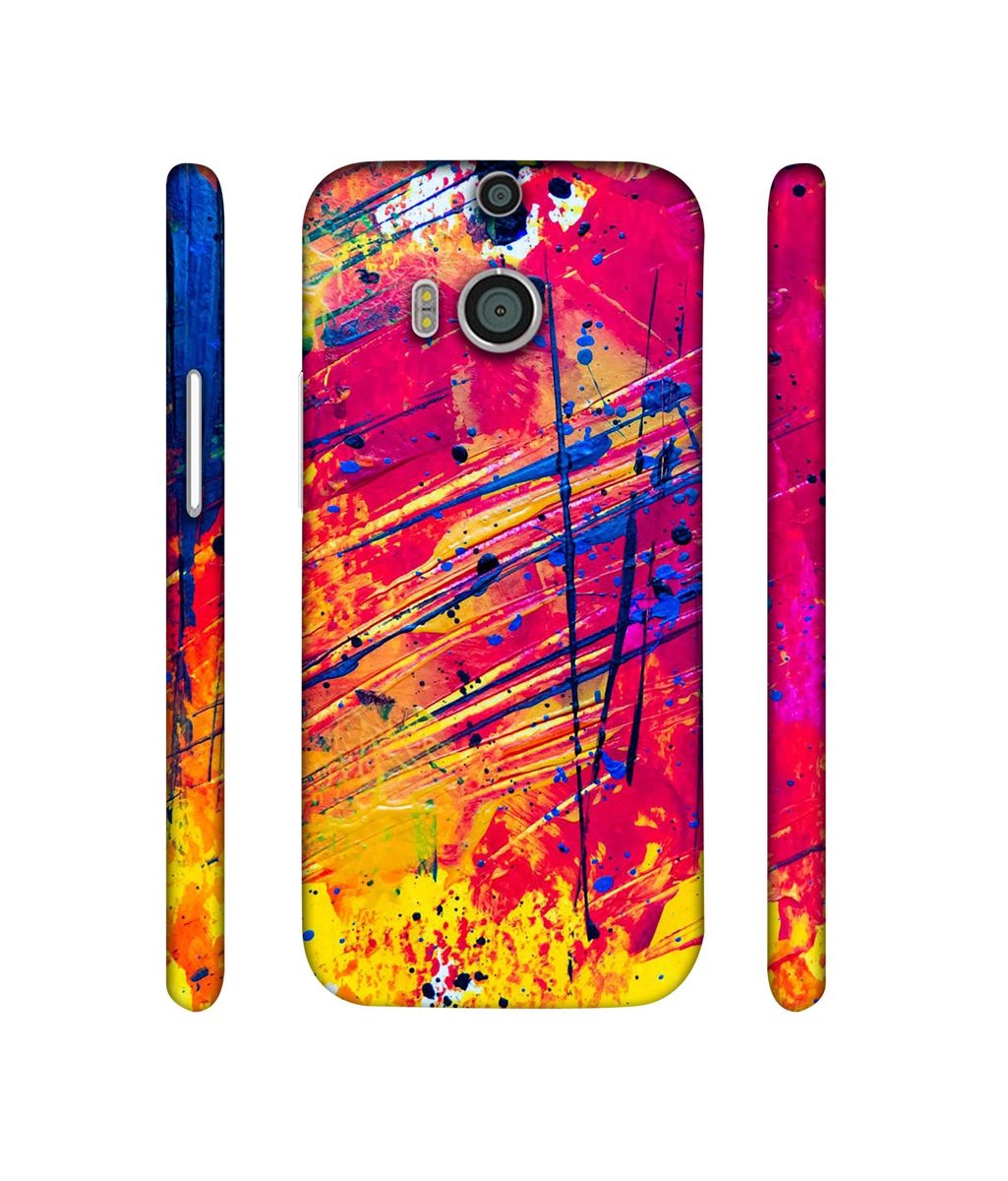 Amazon Brand - Solimo Designer Color Sprink 3D Printed Hard Back Case Mobile Cover for HTC One M8