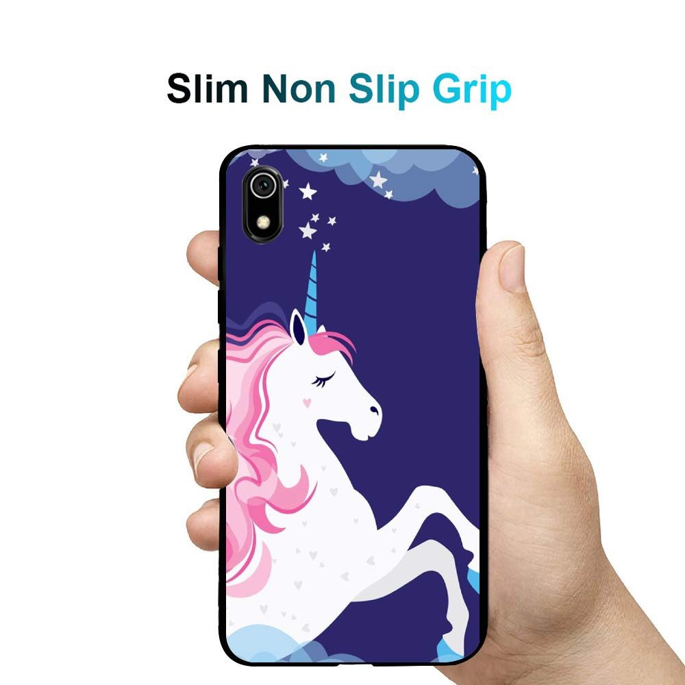 Amazon Brand - Solimo Designer Magical Unicorn Printed Hard Back Case Mobile Cover for Redmi 7A (D1927)