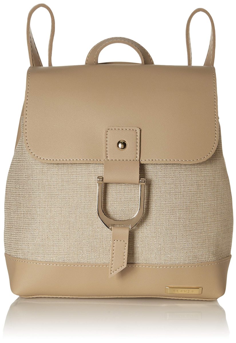 Flavia Women's Handbag (Beige)