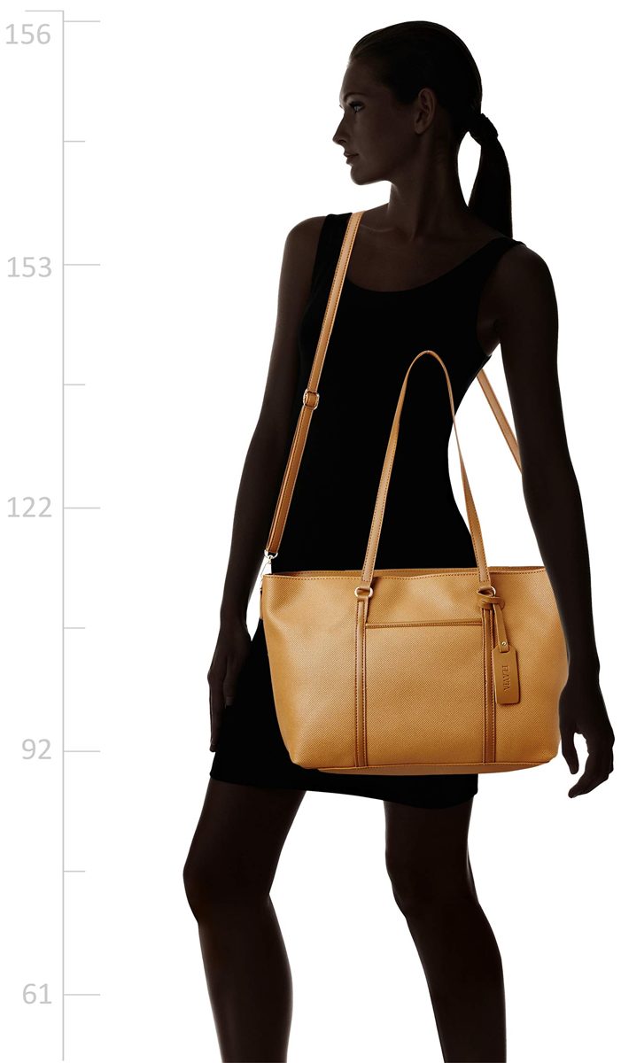 Flavia Women's Handbag (Camel)