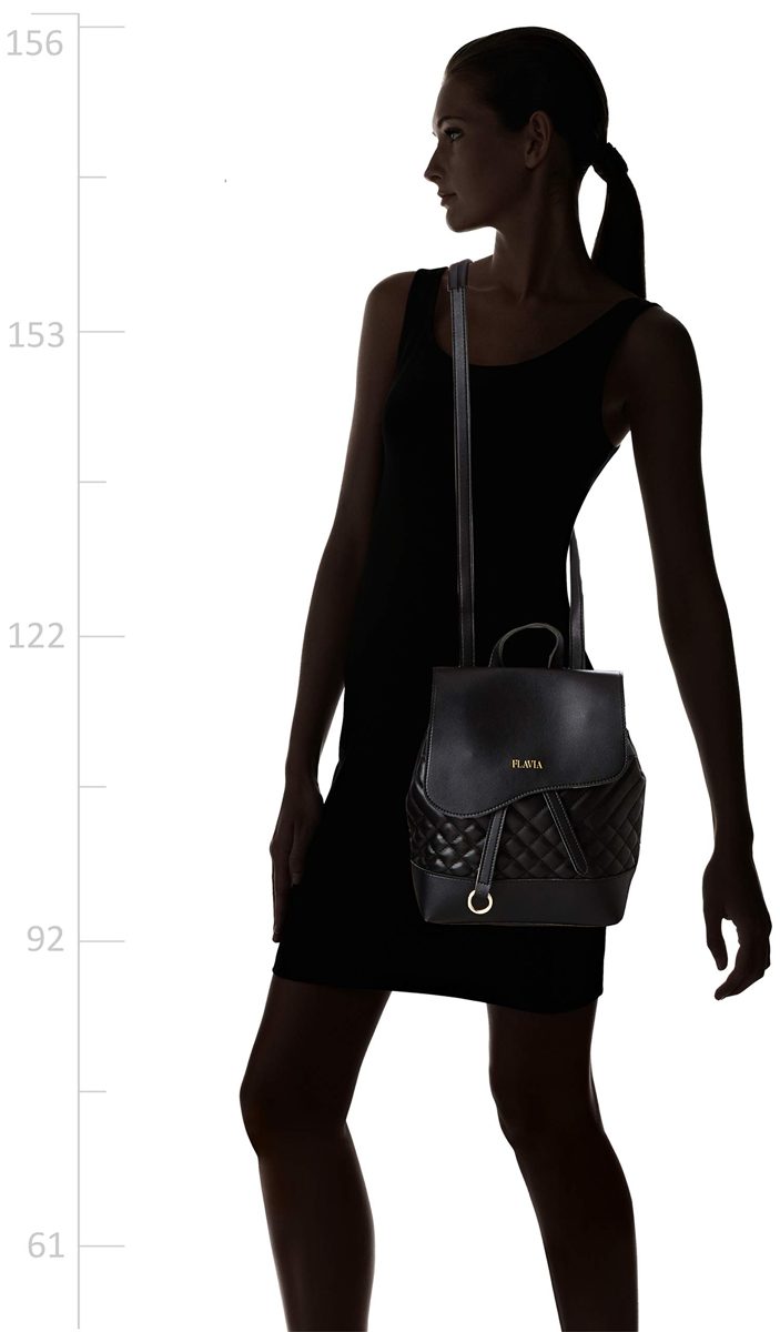 Flavia Women's Handbag (Black)