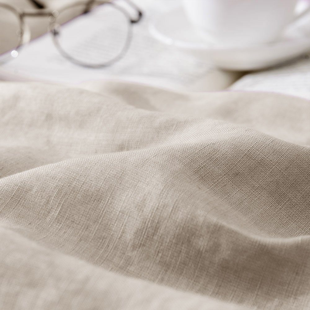 UMI 100% Linen Duvet Cover Set-200x200+2x80x80cm
