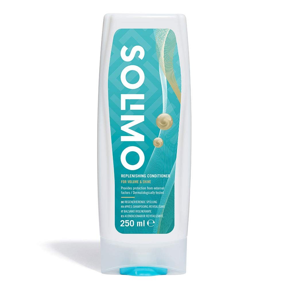 Amazon Brand - Solimo Replenishing Hair Conditioner for Volume & Shine - Pack of 4 (4 bottles x 250ml)