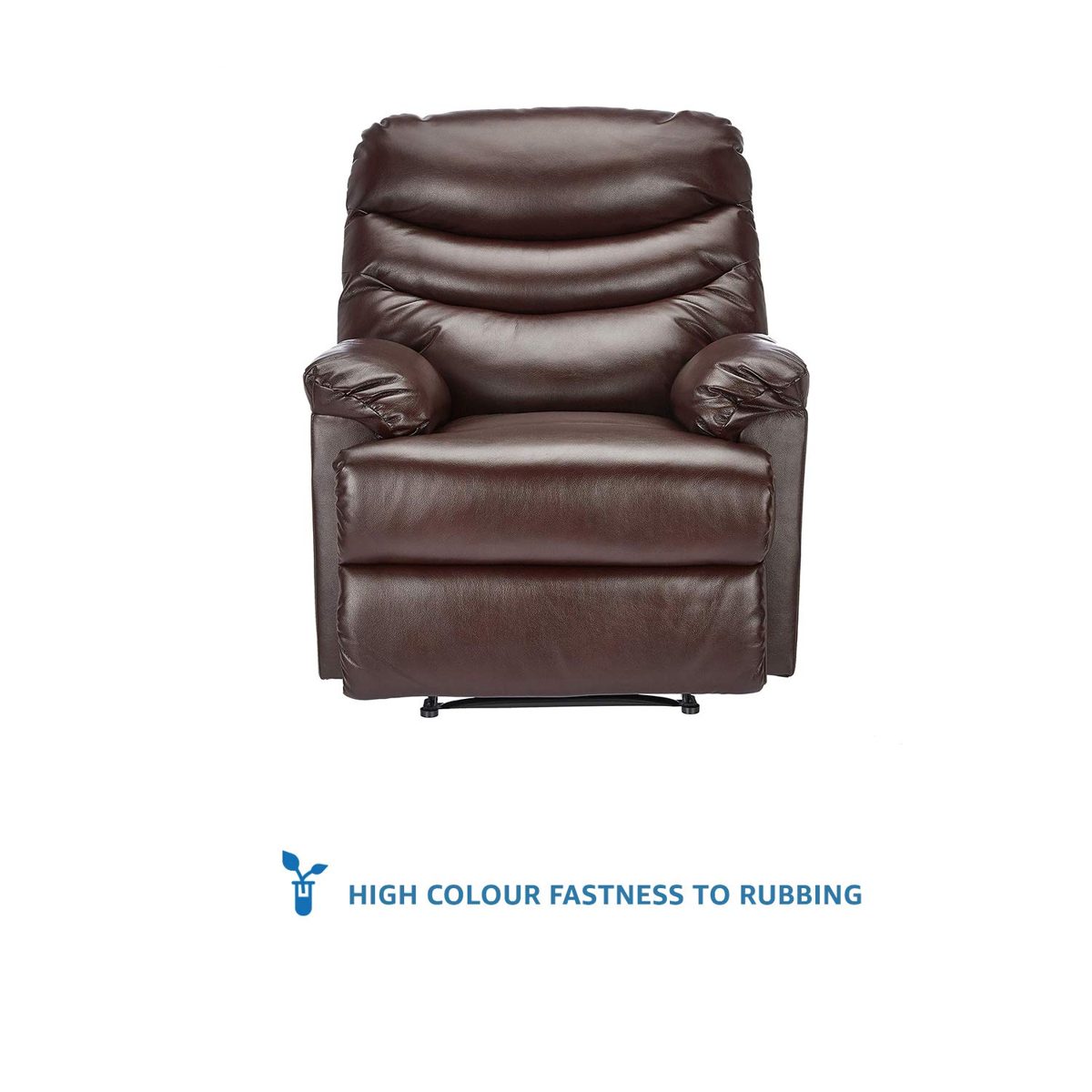 Amazon Brand - Solimo Serpens Single Seater Leartherette Recliner