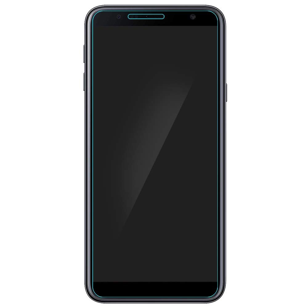 Amazon Brand - Solimo Tempered Glass for Samsung Galaxy J4 Plus with Installation Kit (Clear)