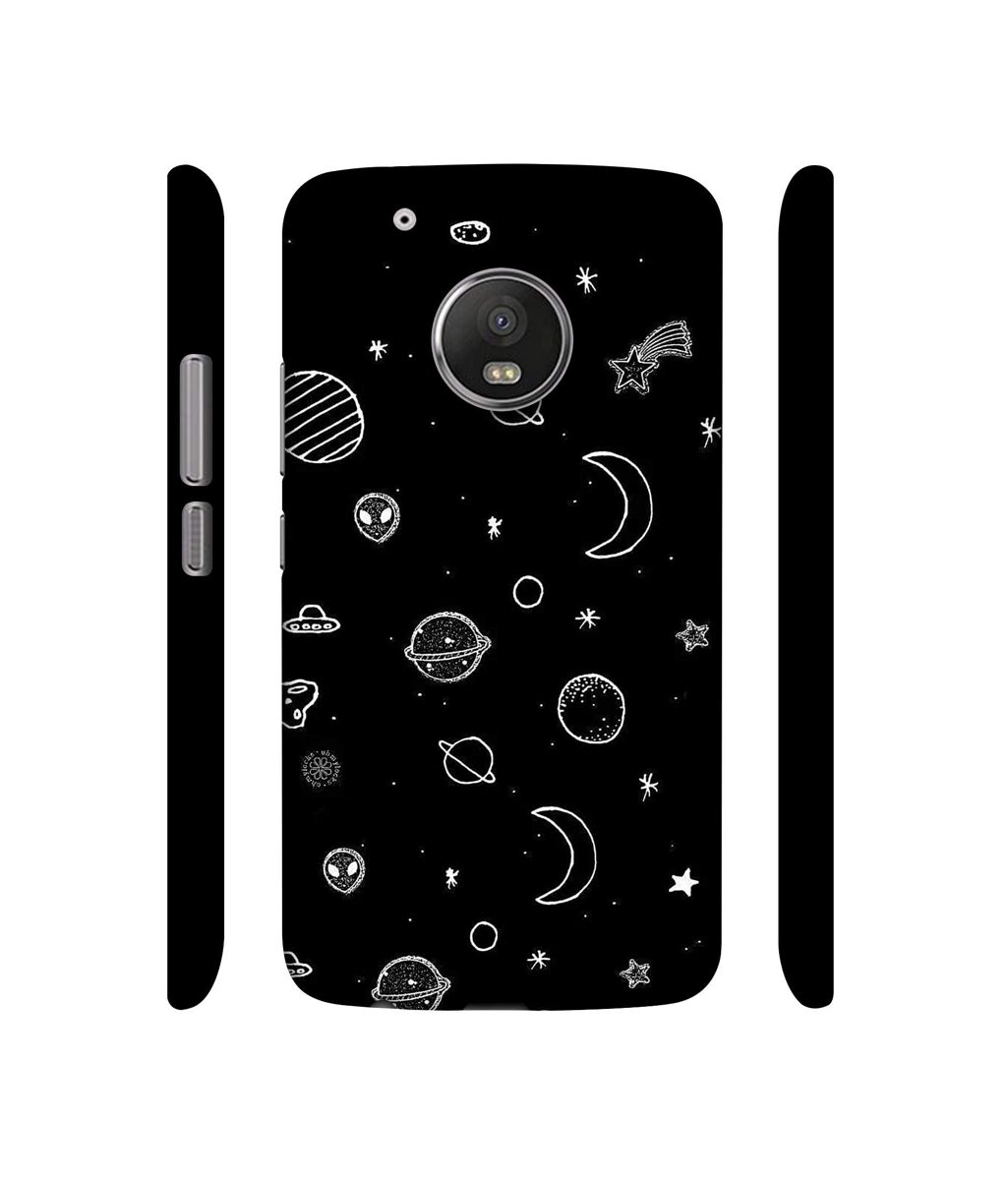 Amazon Brand - Solimo Designer Solar System 3D Printed Hard Back Case Mobile Cover for Motorola Moto G5