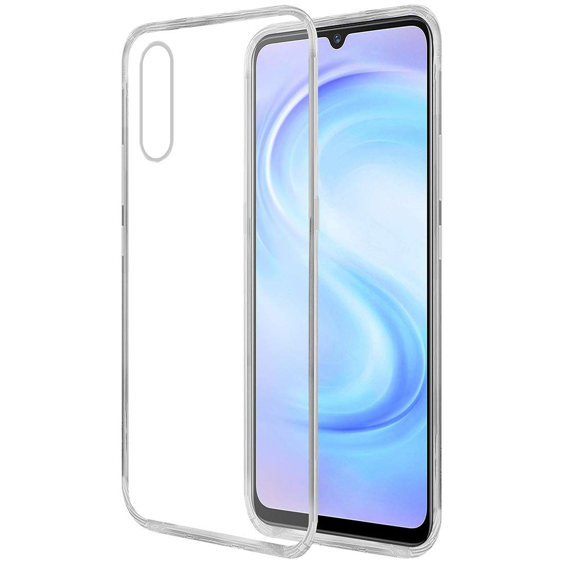 Amazon Brand - Solimo Mobile Cover for Vivo S1 / Vivo Z1x (Soft & Flexible Back Case), Transparent