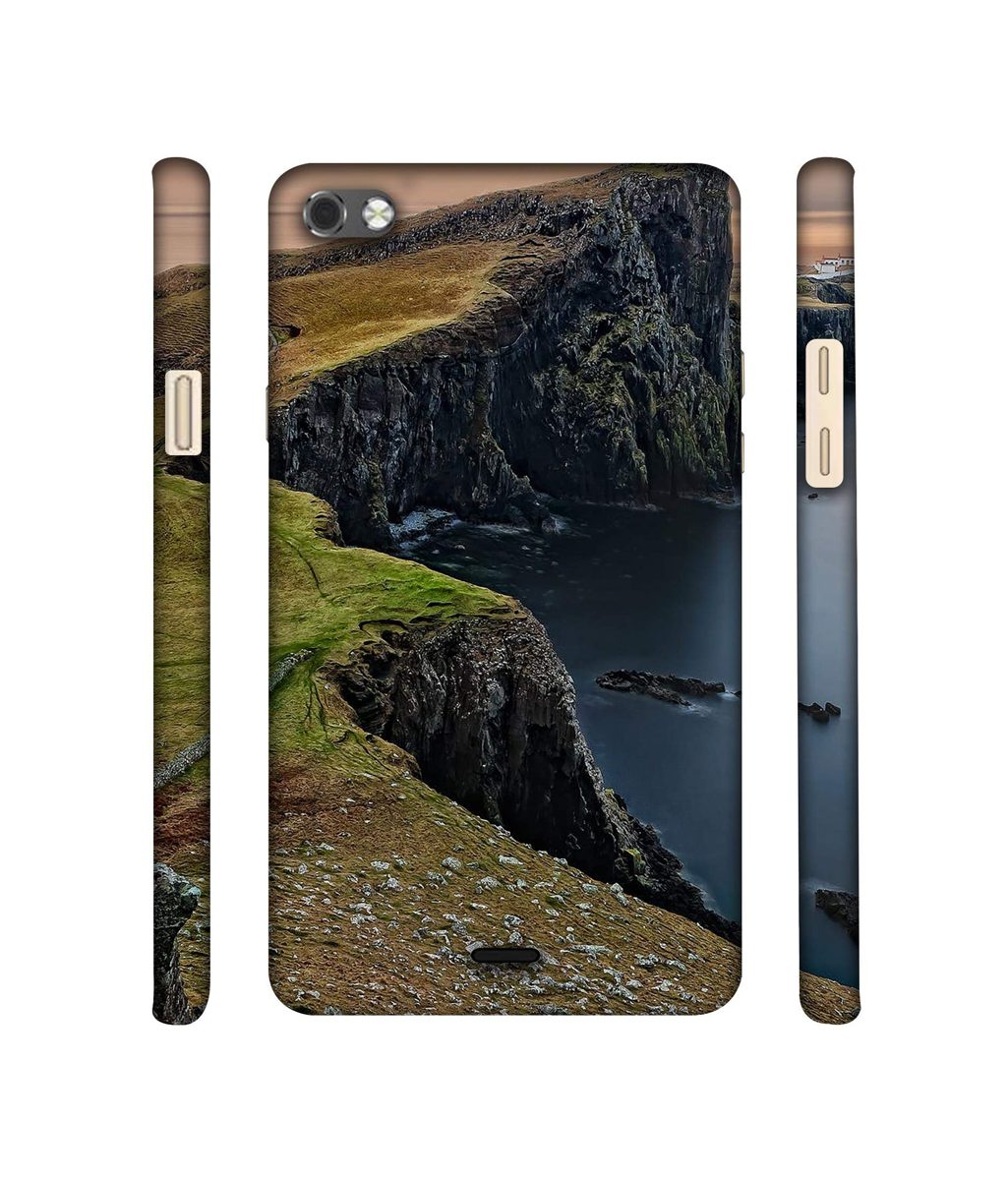 Amazon Brand - Solimo Designer Mountain Valley 3D Printed Hard Back Case Mobile Cover for Micromax Canvas Sliver 5 Q450