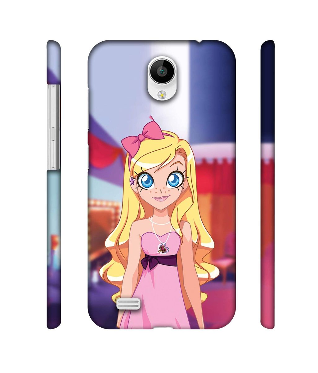 Amazon Brand - Solimo Designer Small Princess Vector 3D Printed Hard Back Case Mobile Cover for Vivo Y21L