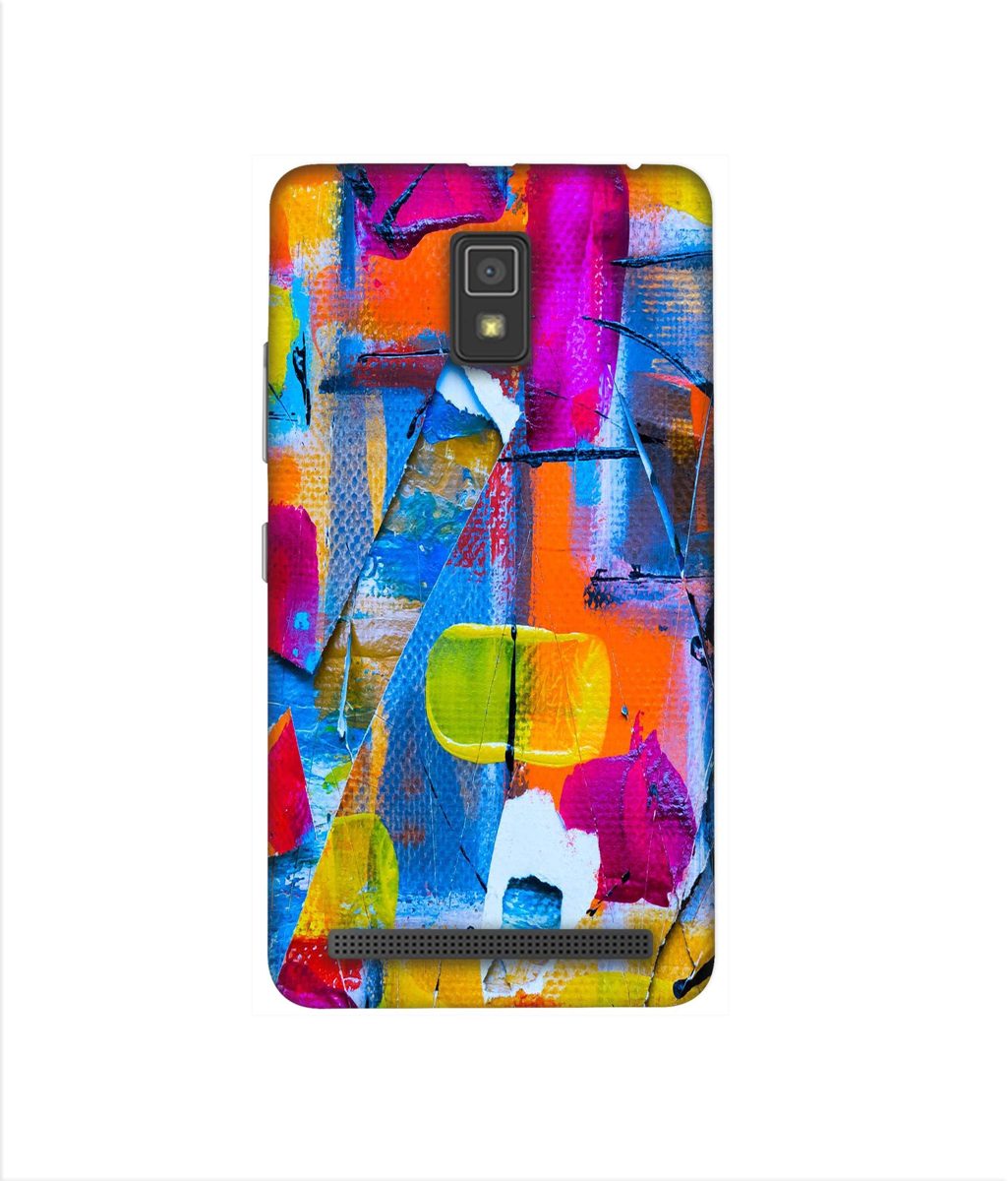 Amazon Brand - Solimo Designer Multicolor Box Texture 3D Printed Hard Back Case Mobile Cover for Lenovo A6600