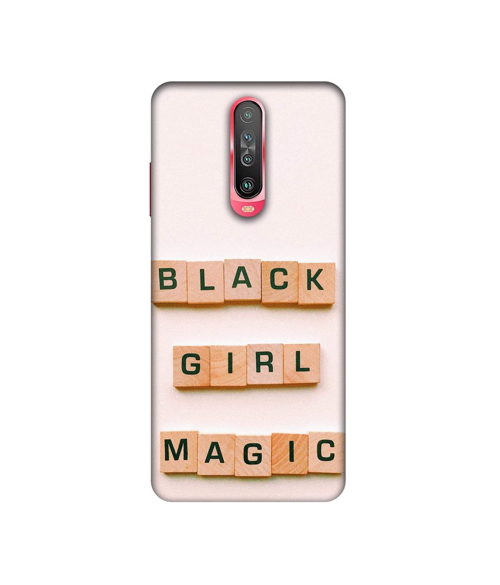 Amazon Brand - Solimo Designer Black Girl Magic 3D Printed Hard Back Case Mobile Cover for Poco X2 / Mi Redmi K30