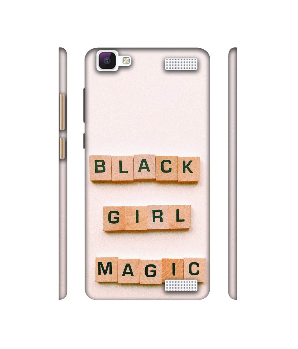 Amazon Brand - Solimo Designer Black Girl Magic 3D Printed Hard Back Case Mobile Cover for Vivo V1 Max