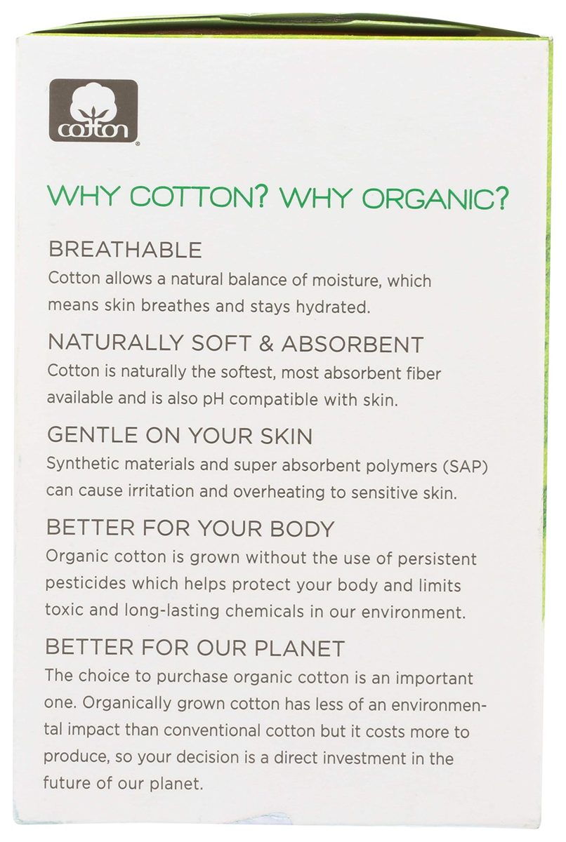 Azalea, Organic Cotton Pads, Super, 10 ct