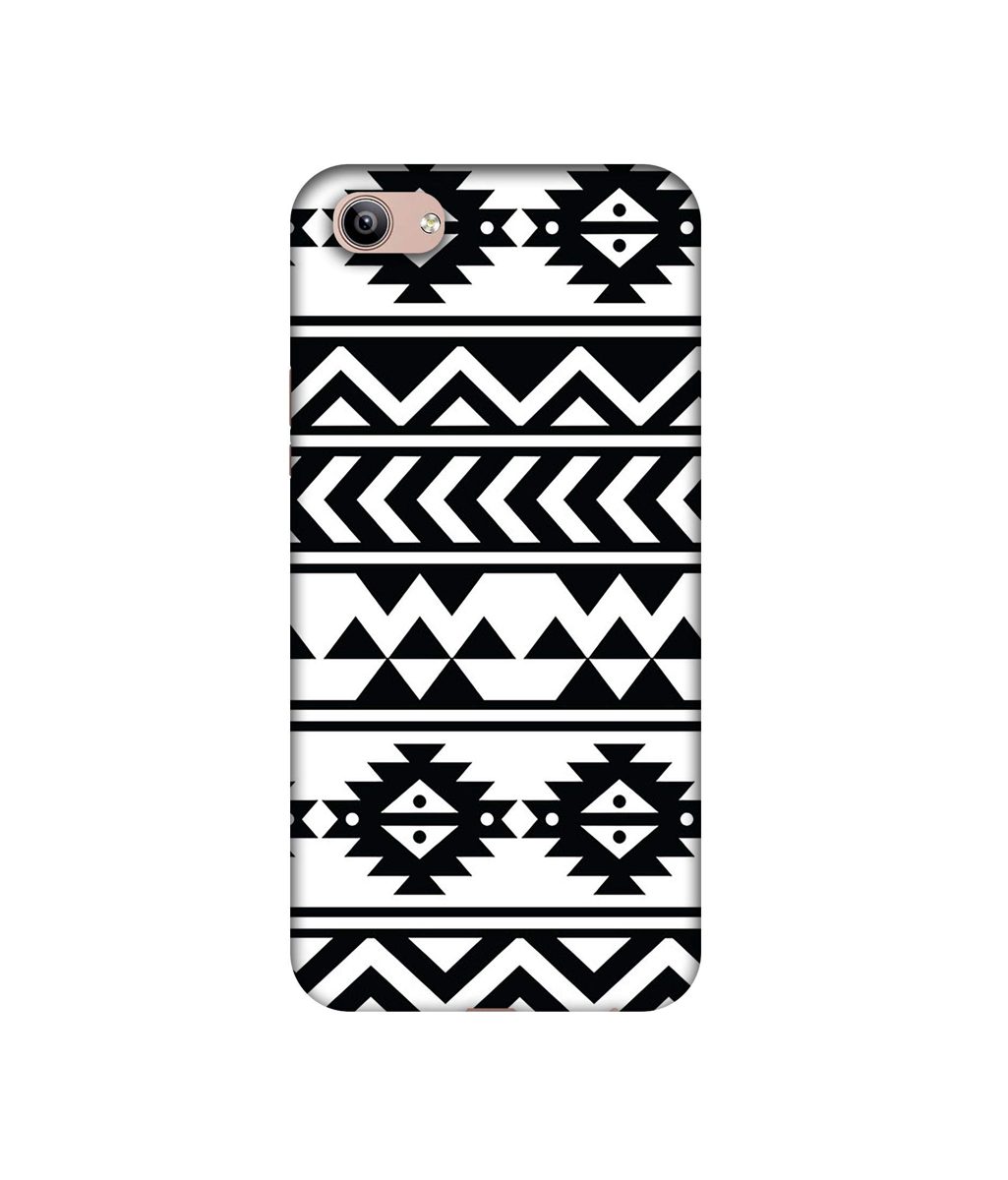 Amazon Brand - Solimo Designer Multi Shape Texture 3D Printed Hard Back Case Mobile Cover for Vivo Y81i