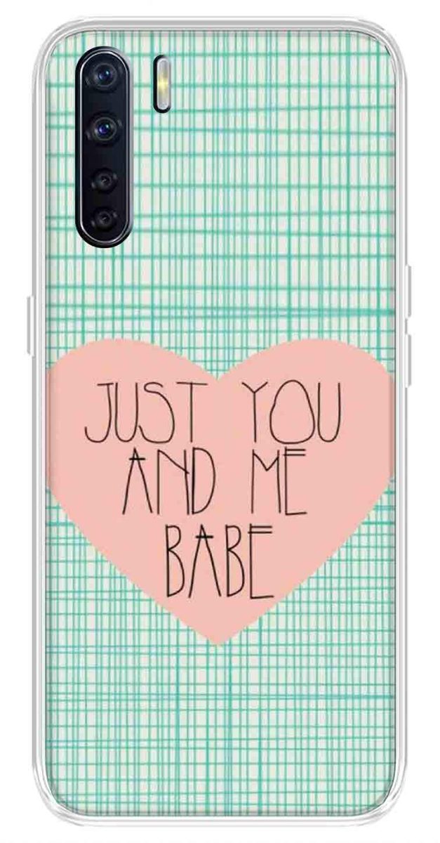 Amazon Brand - Solimo Designer Multicolor Love Quote Design Printed Soft Back Case Mobile Cover for Oppo F15