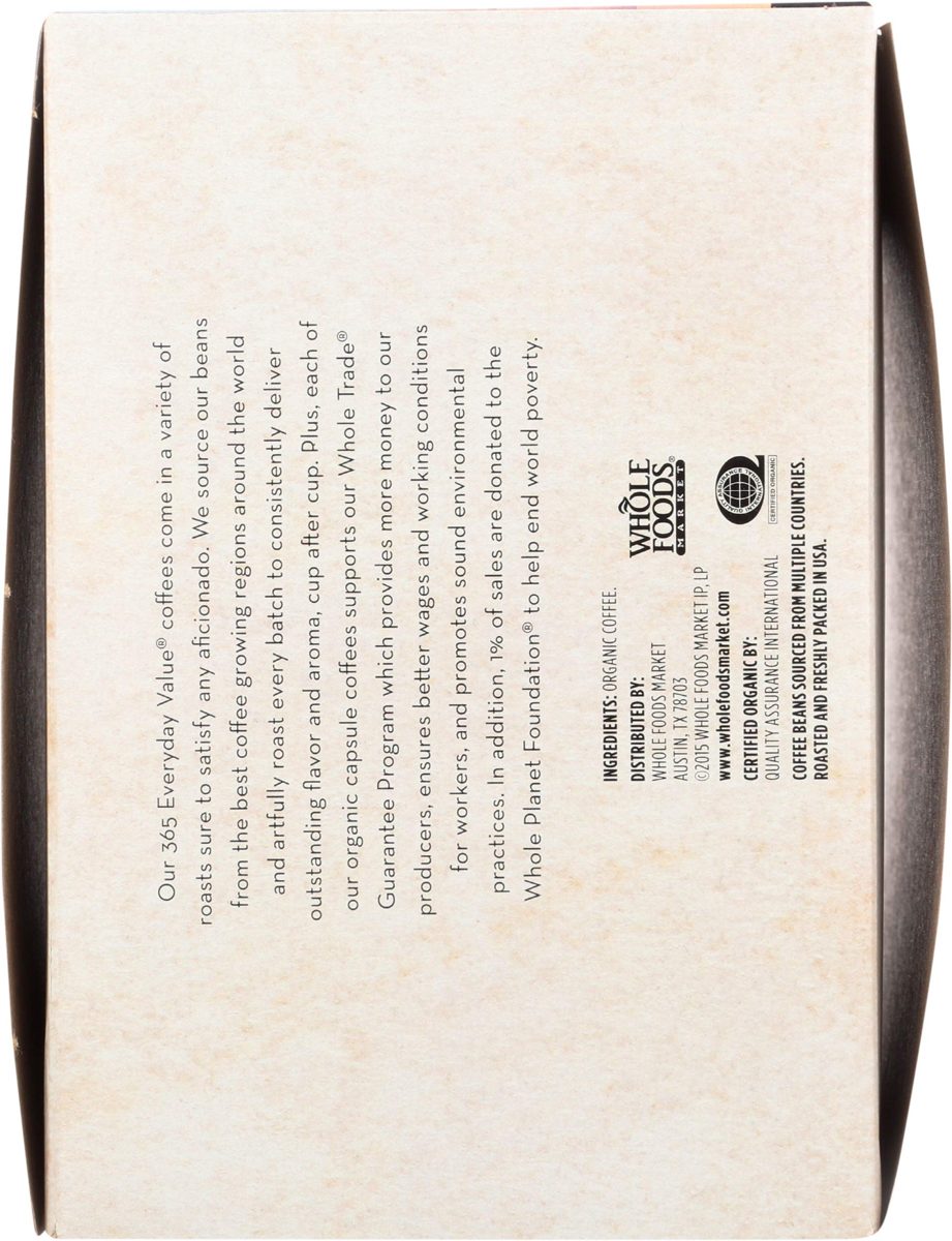 365 Everyday Value, Organic Breakfast Blend Coffee Capsules, 24 ct