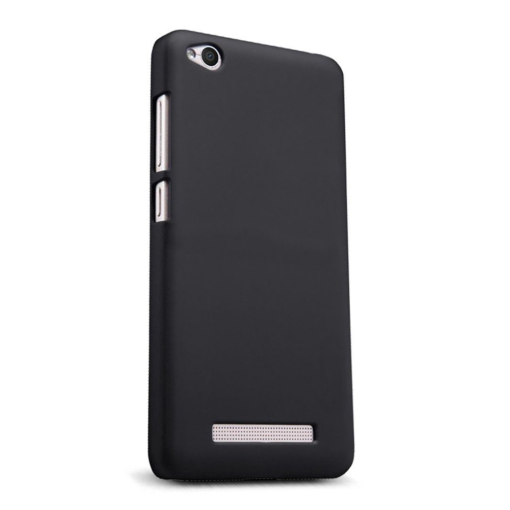Amazon Brand - Solimo Redmi 4A Mobile Cover (Hard Back & Slim), Black