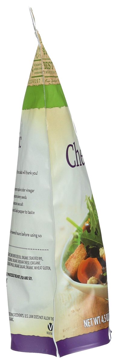 365 Everyday Value, Organic Croutons, Cheese & Garlic, 4.5 oz