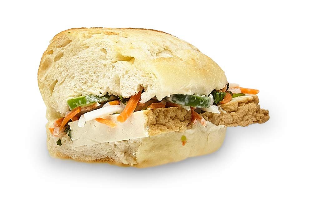 Half Tofu Banh Mi