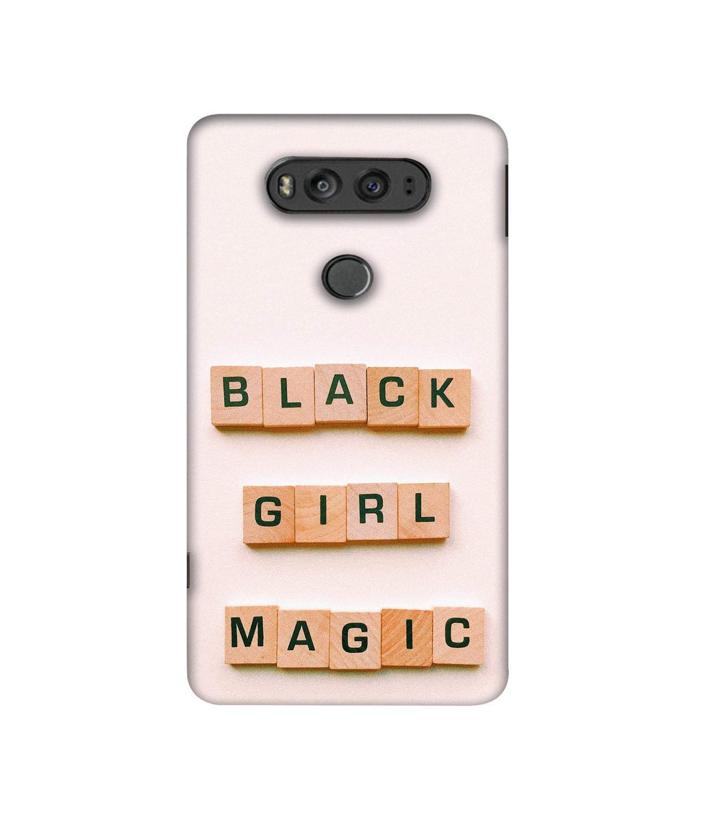 Amazon Brand - Solimo Designer Black Girl Magic 3D Printed Hard Back Case Mobile Cover for LG V20