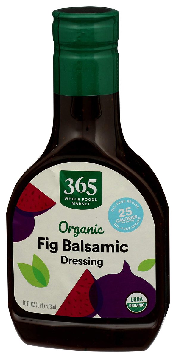 365 Everyday Value, Organic Oil-Free Fig Balsamic, 16 oz