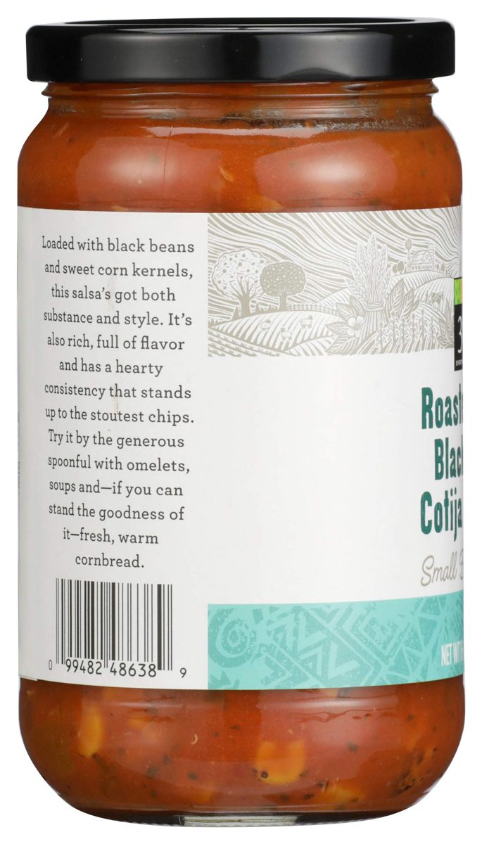 365 Everyday Value, Roasted Corn Black Bean Cotija Cheese Small Batch Salsa, 16 oz