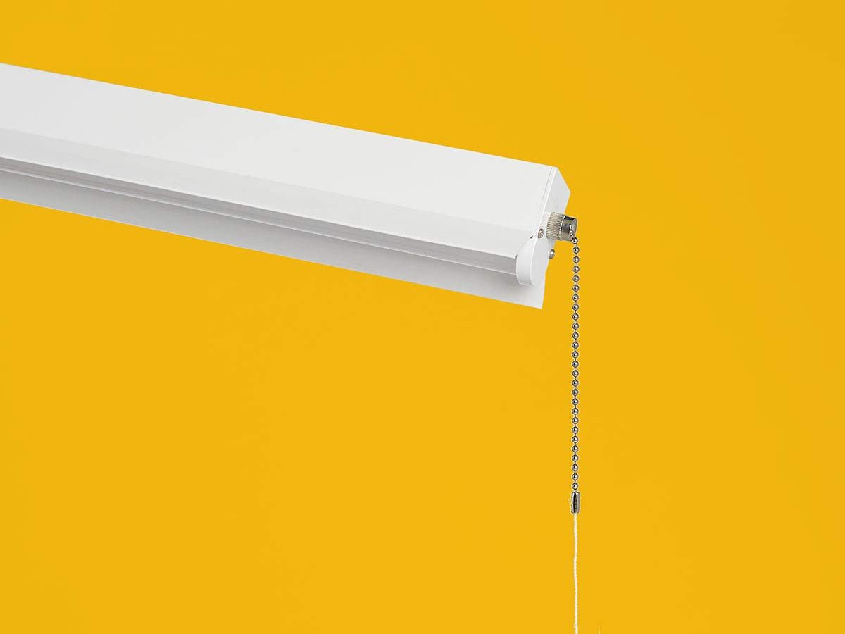 AmazonCommercial Linkable LED Utility Shop Light, 4-Foot, 3300 Lumens, 40 Watt, Energy Star and ETL Certified | Cool White, 12-Pack
