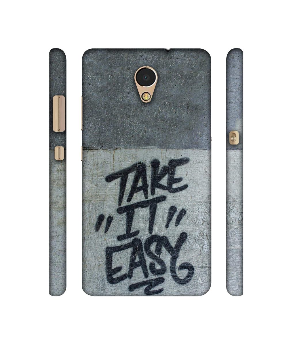 Amazon Brand - Solimo Designer Take It Easy 3D Printed Hard Back Case Mobile Cover for Lenovo P2